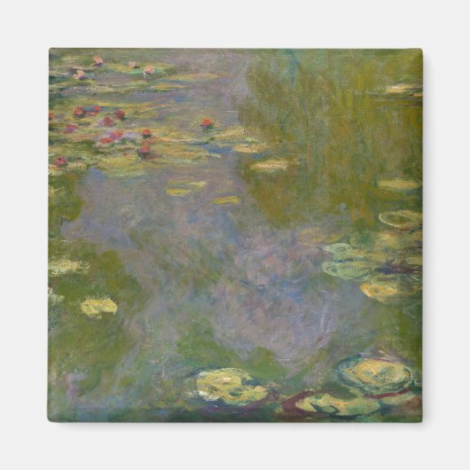 Claude Monet | Water Lilies, 1919 Magneet (Voorkant)