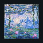 Claude Monet - Water Lilies, 1919 Magneet<br><div class="desc">Monet schilderij van Waterlelies,  1919,  koelkastmagneet. VIRGINIA5050,  speciaal ontworpen producten en geschenken op www.zazzle.com/virginia5050*,  PaulKleeGiftShop,  InternationalGifts,  RetirementGiftStore,  BirthdayGiftStore,  ILoveGiftStore en FloridaGiftStore.zazzle.com/FloridaGiftStore.</div>