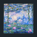 Claude Monet - Water Lilies, 1919 Magneet<br><div class="desc">Monet schilderij van Waterlelies,  1919,  koelkastmagneet. VIRGINIA5050,  speciaal ontworpen producten en geschenken op www.zazzle.com/virginia5050*,  PaulKleeGiftShop,  InternationalGifts,  RetirementGiftStore,  BirthdayGiftStore,  ILoveGiftStore en FloridaGiftStore.zazzle.com/FloridaGiftStore.</div>