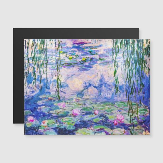 Claude Monet - Water Lilies 1919 Magnetische Kaart (Voorkant / Achterkant)