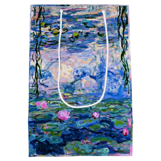 Claude Monet - Water Lilies, 1919, Medium Cadeauzakje (Achterkant)