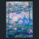 Claude Monet - Water Lilies 1919 Notitieboek<br><div class="desc">Claude Monet - Water Lilies 1919 . Bekend kunstschilderij.</div>