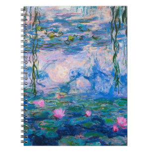 Claude Monet - Water Lilies 1919 Notitieboek