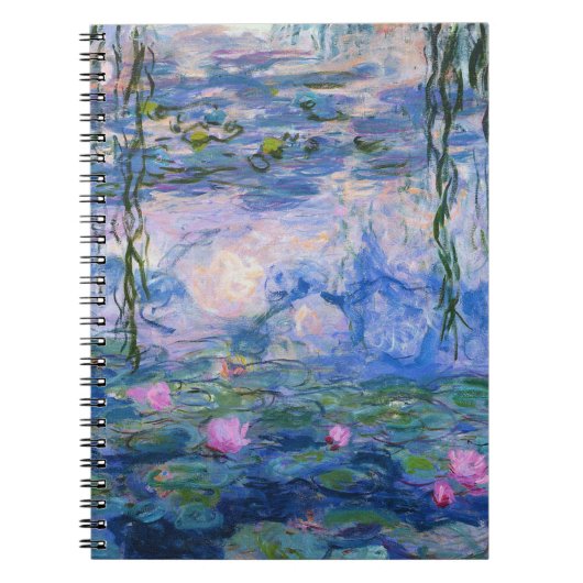 Claude Monet - Water Lilies 1919 Notitieboek (Voorkant)