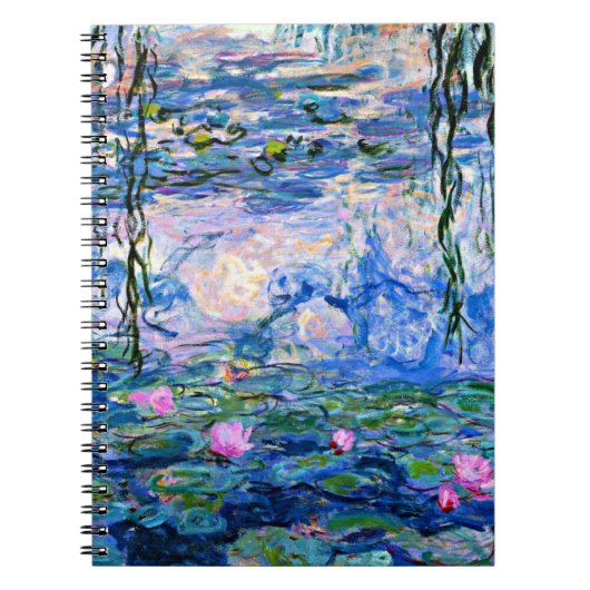 Claude Monet - Water Lilies, 1919 Notitieboek (Voorkant)