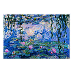 Claude Monet - Water Lilies, 1919, Perfect Poster