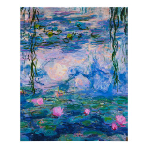 Claude Monet - Water Lilies 1919 Perfect Poster