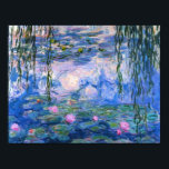 Claude Monet Water Lilies 1919 Poster<br><div class="desc">Artiest: Claude Money Title: Water Lilies Year: 1919</div>