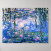 Claude Monet Water Lilies 1919 Poster (Voorkant)