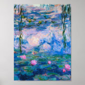 Claude Monet - Water Lilies 1919 Poster (Voorkant)