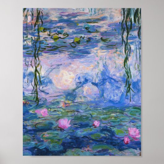 Claude Monet - Water Lilies 1919 Poster (Voorkant)