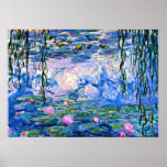 Claude Monet - Water Lilies, 1919 Poster<br><div class="desc">Monetschilderij van Water Lilies,  1919,  poster.</div>