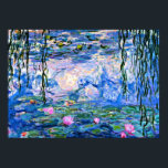 Claude Monet - Water Lilies, 1919 Poster<br><div class="desc">Monetschilderij van Water Lilies,  1919,  poster.</div>