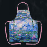 Claude Monet - Water Lilies, 1919, Schort<br><div class="desc">Bekend schilderij van Water Lilies,  1919,  van Claude Monet</div>