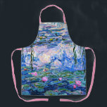 Claude Monet - Water Lilies, 1919, Schort<br><div class="desc">Bekend schilderij van Water Lilies,  1919,  van Claude Monet</div>