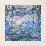 Claude Monet - Water Lilies, 1919, Sjaal<br><div class="desc">Bekend schilderij van Claude Monet,  Water Lilies,  1919.</div>