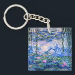 Claude Monet - Water Lilies, 1919, Sleutelhanger<br><div class="desc">Bekend schilderij van Water Lilies,  1919,  van Claude Monet</div>