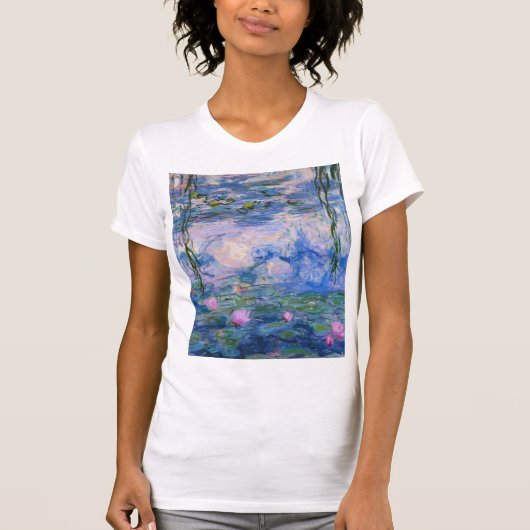 Claude Monet - Water Lilies 1919 T-shirt (Voorkant)