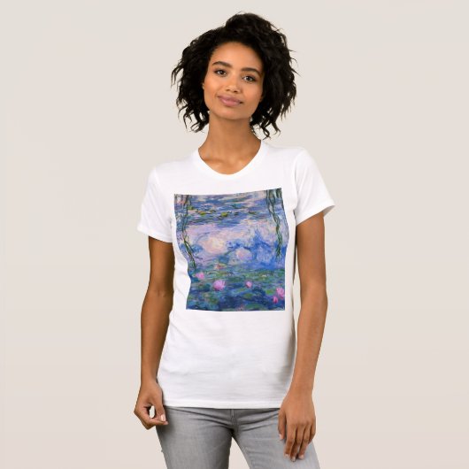 Claude Monet - Water Lilies 1919 T-shirt (Voorkant volledig)