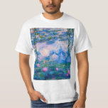 Claude Monet - Water Lilies 1919 T-shirt<br><div class="desc">Claude Monet - Water Lilies 1919 . Bekend kunstschilderij.</div>