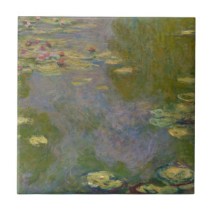 Claude Monet  Water Lilies, 1919 Tegeltje