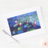 Claude Monet: Water Lilies 2 Rechthoekige Sticker (Envelop)