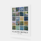 Claude Monet Water Lilies Acryl Bord (Hoek)