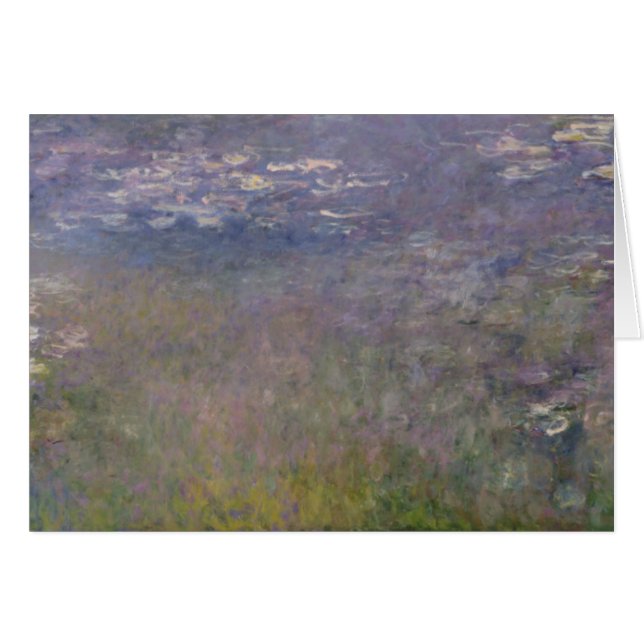 Claude Monet | Water Lilies Agapanthus (Voorkant Horizontaal)