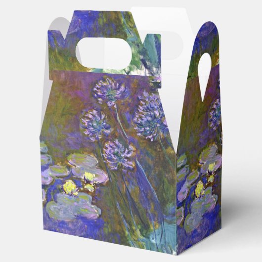Claude Monet Water Lilies Agapanthus Bedankdoosjes (Geopend)