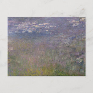 Claude Monet   Water Lilies Agapanthus Briefkaart