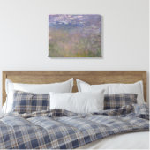 Claude Monet | Water Lilies Agapanthus Canvas Afdruk (Insitu (Slaapkamer))