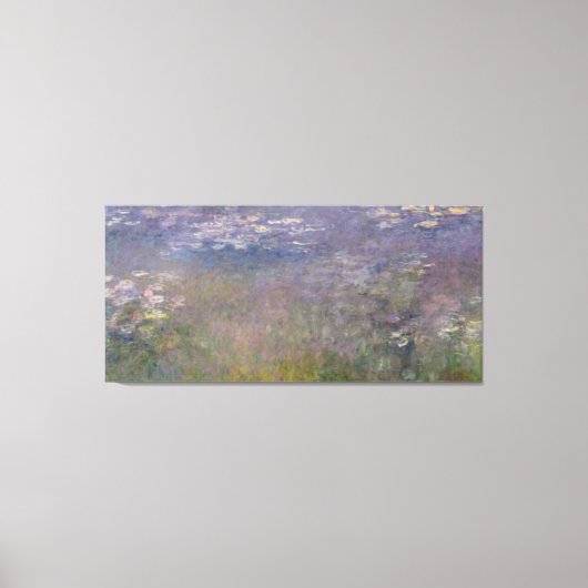 Claude Monet | Water Lilies Agapanthus Canvas Afdruk (Voorkant)