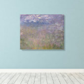 Claude Monet | Water Lilies Agapanthus Canvas Afdruk (Insitu (Houten vloer))
