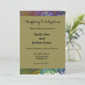 Claude Monet Water Lilies Agapanthus Kaart (Staand voorkant)