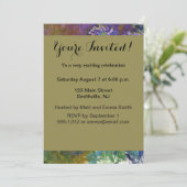 Claude Monet Water Lilies Agapanthus Kaart (Staand voorkant)