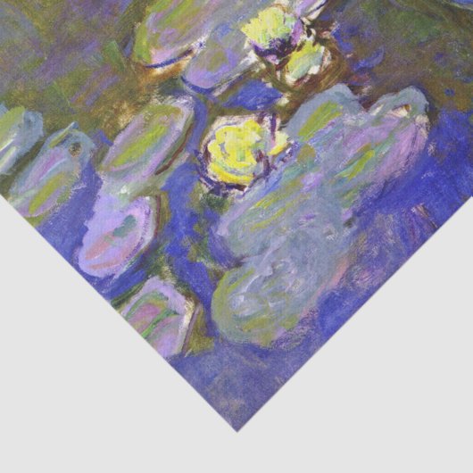 Claude Monet Water Lilies Agapanthus Tissuepapier (Detail)