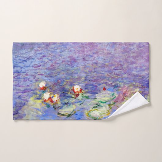 Claude Monet - Water Lilies Bad Handdoek (Handdoek)
