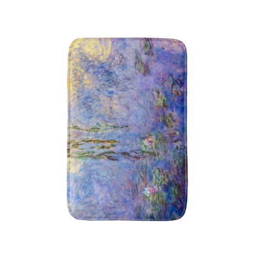 Claude Monet - Water Lilies Badmat (Voorkant Verticaal)