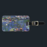 Claude Monet Water Lilies Bagagelabel<br><div class="desc">Claude Monet Water Lilies</div>
