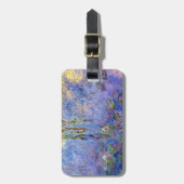 Claude Monet - Water Lilies Bagagelabel (Voorkant verticaal)