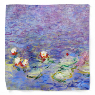 Claude Monet - Water Lilies Bandana