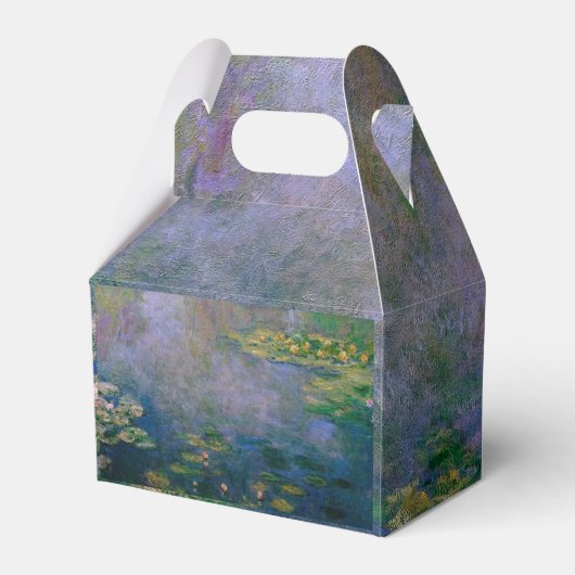 Claude Monet - Water Lilies Bedankdoosjes (Achterkant)