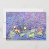 Claude Monet - Water Lilies Bedankkaart (Voorkant)