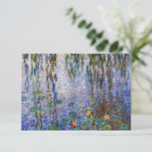 Claude Monet - Water Lilies Bedankkaart (Staand voorkant)