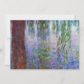 Claude Monet - Water Lilies Bedankkaart (Voorkant)