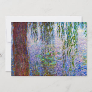 Claude Monet - Water Lilies Bedankkaart