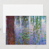 Claude Monet - Water Lilies Bedankkaart (Voorkant / Achterkant)