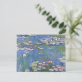 Claude Monet // Water Lilies Briefkaart (Staand voorkant)