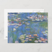 Claude Monet // Water Lilies Briefkaart (Voorkant / Achterkant)