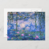Claude Monet - Water Lilies Briefkaart (Voorkant / Achterkant)